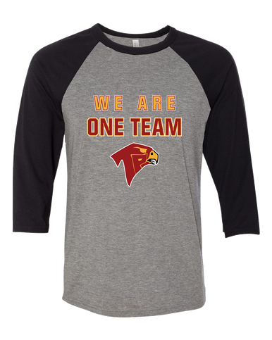 Torrey Pines Falcons We Are One Team Men's Baseball T-Shirt