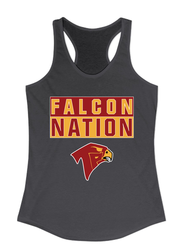 Torrey Pines Falcons Nation #1 Women's Tank Top