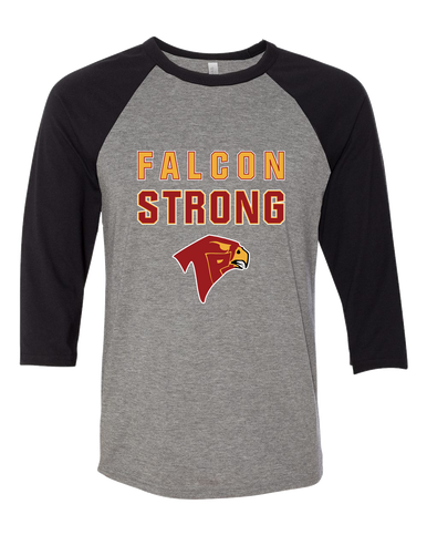 Torrey Pines Falcons Strong #2 Women's Baseball T-Shirt