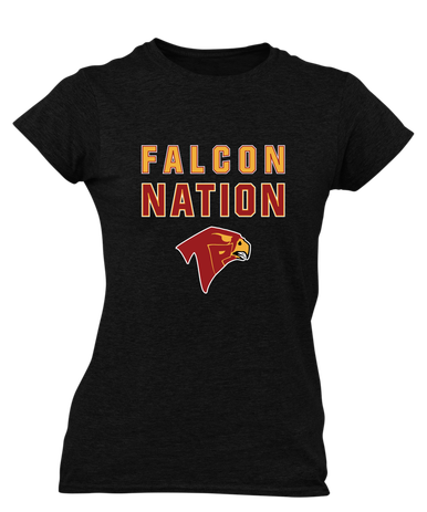 Torrey Pines Falcons Nation #2 Women's SS T-Shirt