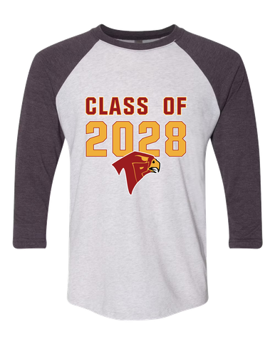 Torrey Pines Falcons Class of 2028 Women's Baseball T-Shirt