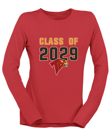 Torrey Pines Falcons Class of 2029 Women's LS T-Shirt