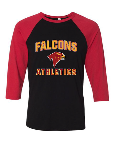 Torrey Pines Falcons Athletics Women's Baseball T-Shirt