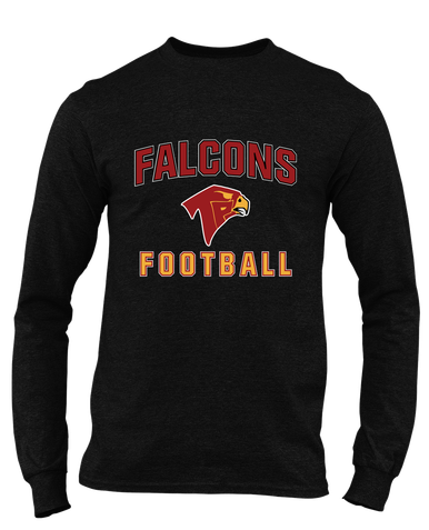 Torrey Pines Falcons Football #1 Men's LS T-Shirt
