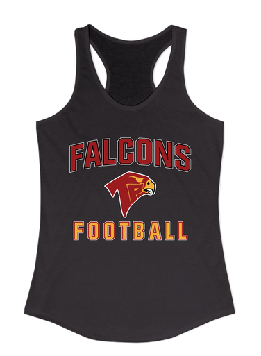 Torrey Pines Falcons Football #1 Women's Tank Top