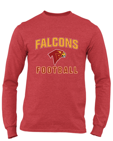 Torrey Pines Falcons Football #1 Men's Premium LS T-Shirt