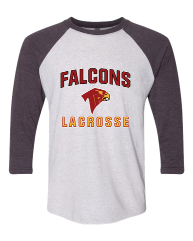 Torrey Pines Falcons Lacrosse Men's Baseball T-Shirt