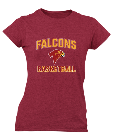 Torrey Pines Falcons Basketball #1 Women's SS T-Shirt