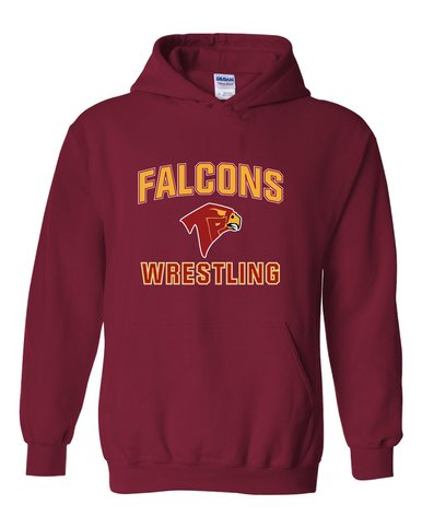Torrey Pines Falcons Wrestling Men's Hoodie