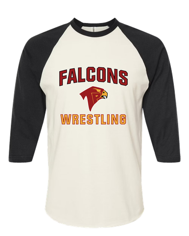 Torrey Pines Falcons Wrestling Men's Baseball T-Shirt