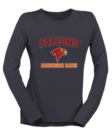 Torrey Pines Falcons Marching Band Women's Premium LS T-Shirt