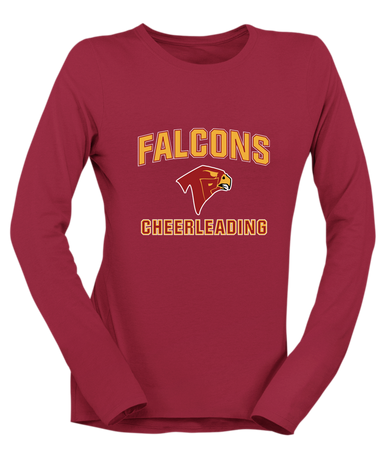 Torrey Pines Falcons Cheerleading Women's Premium LS T-Shirt