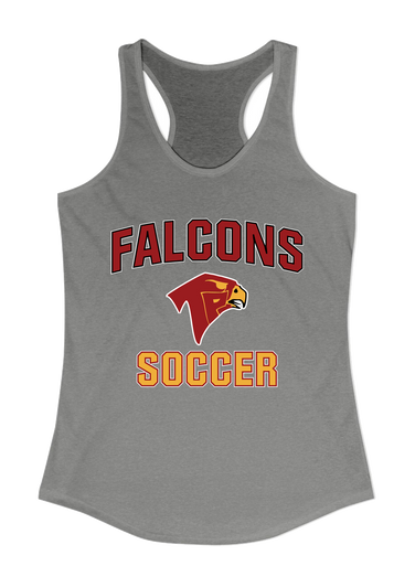 Torrey Pines Falcons Soccer #1 Women's Tank Top