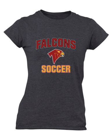 Torrey Pines Falcons Soccer #1 Women's Premium SS T-Shirt