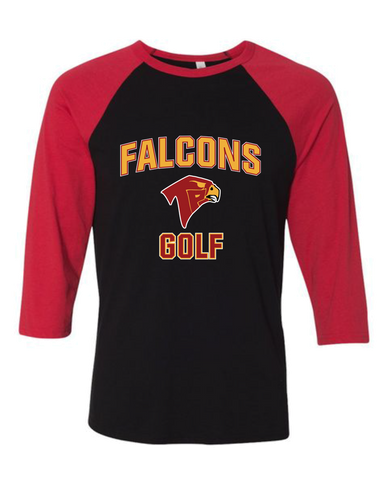 Torrey Pines Falcons Golf Women's Baseball T-Shirt