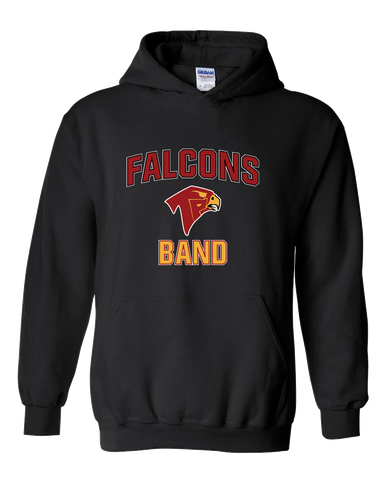 Torrey Pines Falcons Band # 1 Men's Hoodie