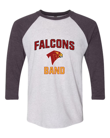Torrey Pines Falcons Band # 1 Men's Baseball T-Shirt