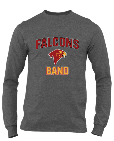 Torrey Pines Falcons Band # 1 Men's Premium LS T-Shirt