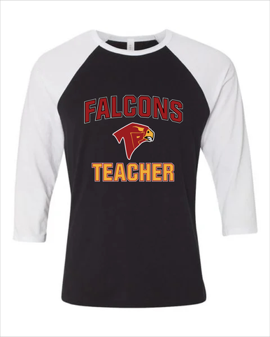 Torrey Pines Falcons Teacher Men's Baseball T-Shirt