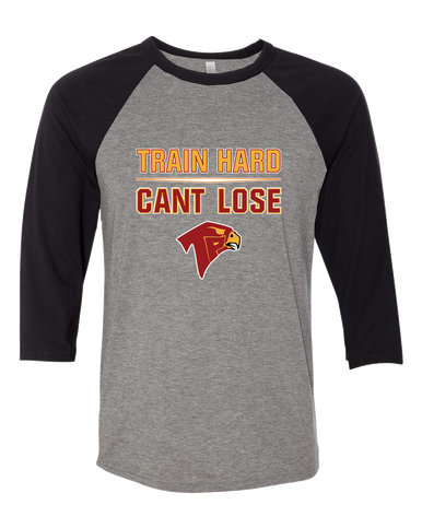 Torrey Pines Falcons Train Hard, Can't Lose Women's Baseball T-Shirt