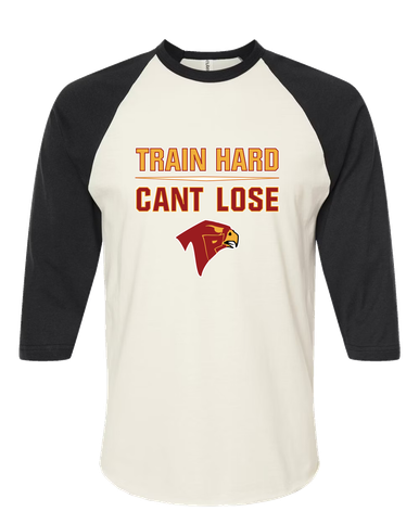 Torrey Pines Falcons Train Hard, Can't Lose Men's Baseball T-Shirt