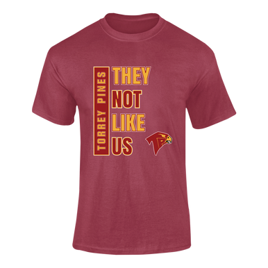 Torrey Pines Falcons They Not Like Us #1 Men's Premium SS T-Shirt