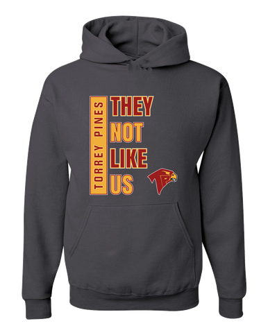 Torrey Pines Falcons They Not Like Us #1 Men's Premium Hoodie