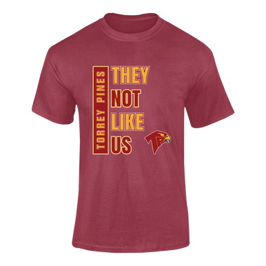 Torrey Pines Falcons They Not Like Us #1 Men's SS T-Shirt