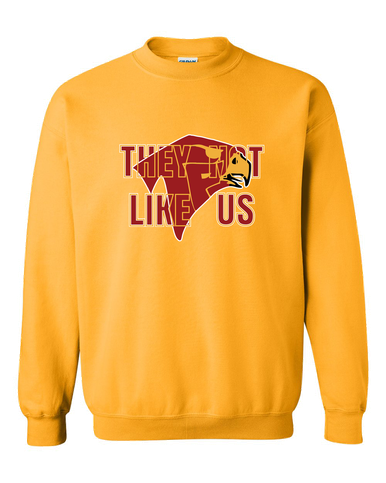 Torrey Pines Falcons They Not Like Us #2 Men's Sweatshirt
