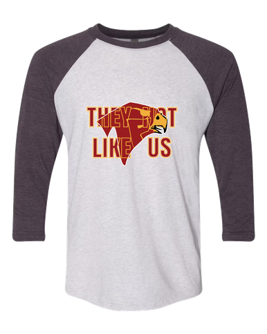 Torrey Pines Falcons They Not Like Us #2 Women's Baseball T-Shirt