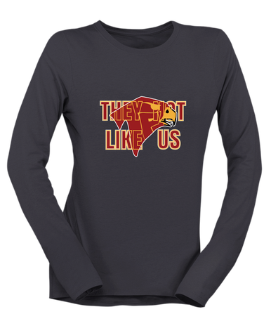 Torrey Pines Falcons They Not Like Us #2 Women's Premium LS T-Shirt