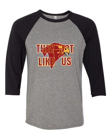 Torrey Pines Falcons They Not Like Us #2 Men's Baseball T-Shirt