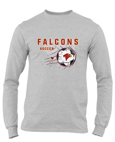 Torrey Pines Falcons Soccer #2 Men's Premium LS T-Shirt
