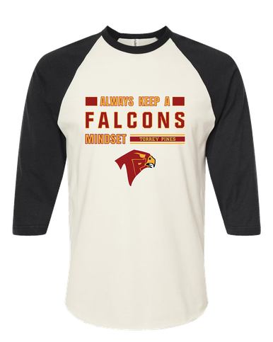 Torrey Pines Falcons Mindset Women's Baseball T-Shirt