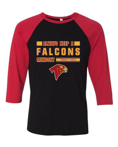 Torrey Pines Falcons Mindset Men's Baseball T-Shirt