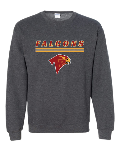 Torrey Pines Falcons Mascot #8 Men's Sweatshirt