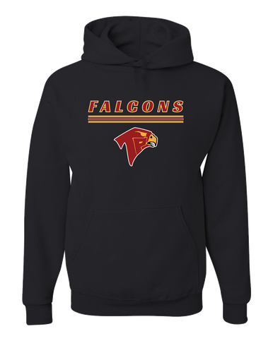 Torrey Pines Falcons Mascot #8 Men's Premium Hoodie