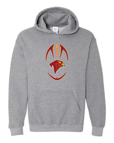 Torrey Pines Falcons Football #4 Men's Hoodie