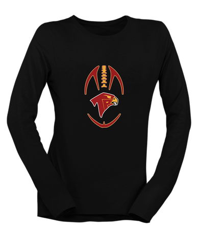 Torrey Pines Falcons Football #4 Women's Premium LS T-Shirt
