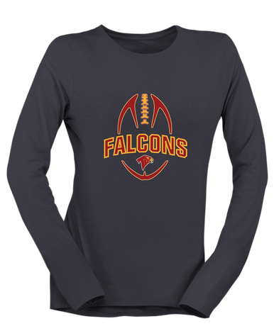 Torrey Pines Falcons Football #5 Women's LS T-Shirt