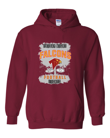 Torrey Pines Falcons Football #6 Men's Hoodie
