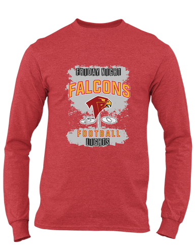 Torrey Pines Falcons Football #6 Men's LS T-Shirt