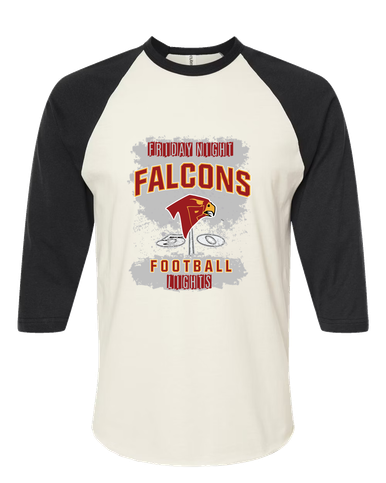 Torrey Pines Falcons Football #6 Men's Baseball T-Shirt