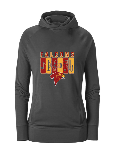 Torrey Pines Falcons Band # 2 Women's Hoodie