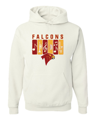 Torrey Pines Falcons Band # 2 Men's Premium Hoodie