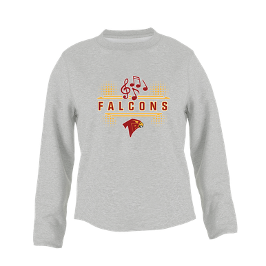Torrey Pines Falcons Band # 3 Women's Sweatshirt