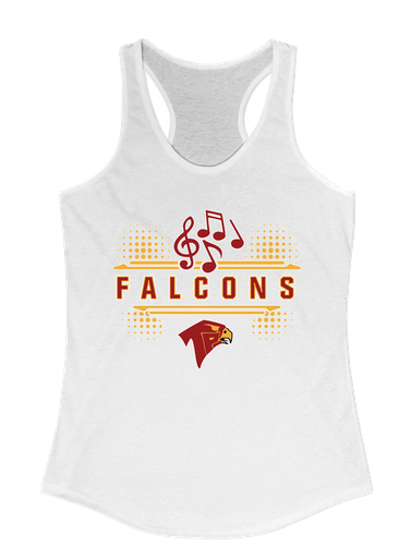 Torrey Pines Falcons Band # 3 Women's Tank Top