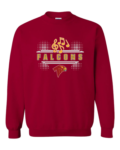 Torrey Pines Falcons Band # 3 Men's Sweatshirt