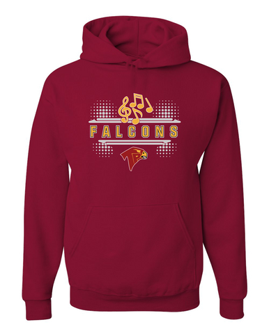 Torrey Pines Falcons Band # 3 Men's Premium Hoodie