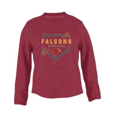 Torrey Pines Falcons Softball #2 Women's Sweatshirt